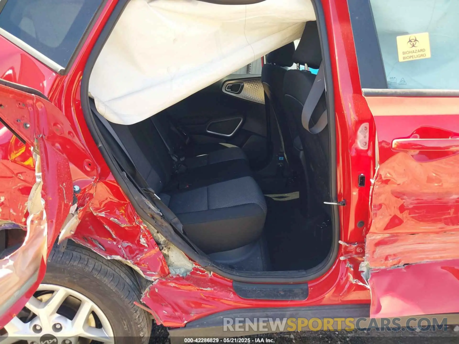 8 Photograph of a damaged car KNDJ23AU8R7233601 KIA SOUL 2024
