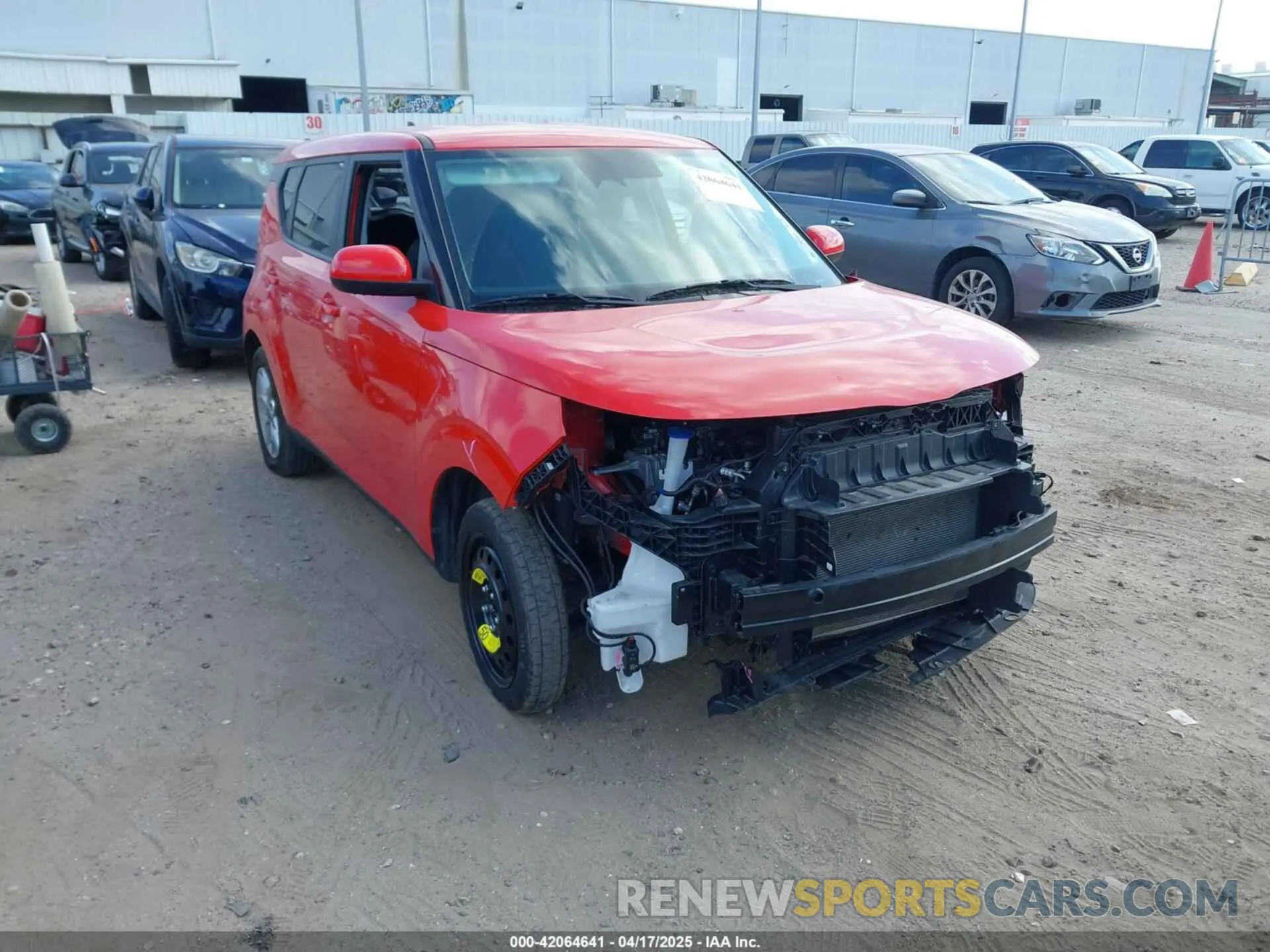 1 Photograph of a damaged car KNDJ23AUXR7219411 KIA SOUL 2024
