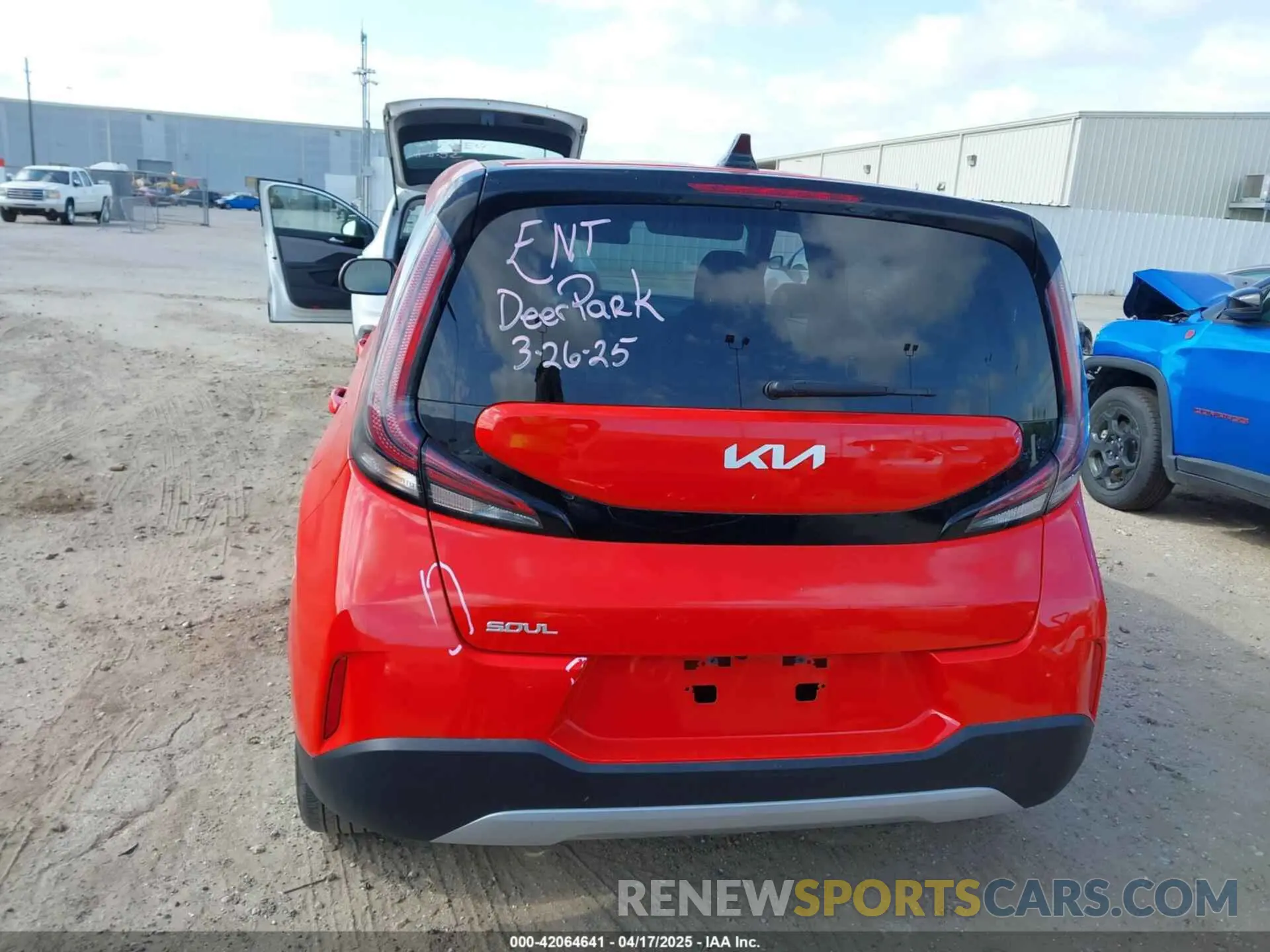 17 Photograph of a damaged car KNDJ23AUXR7219411 KIA SOUL 2024