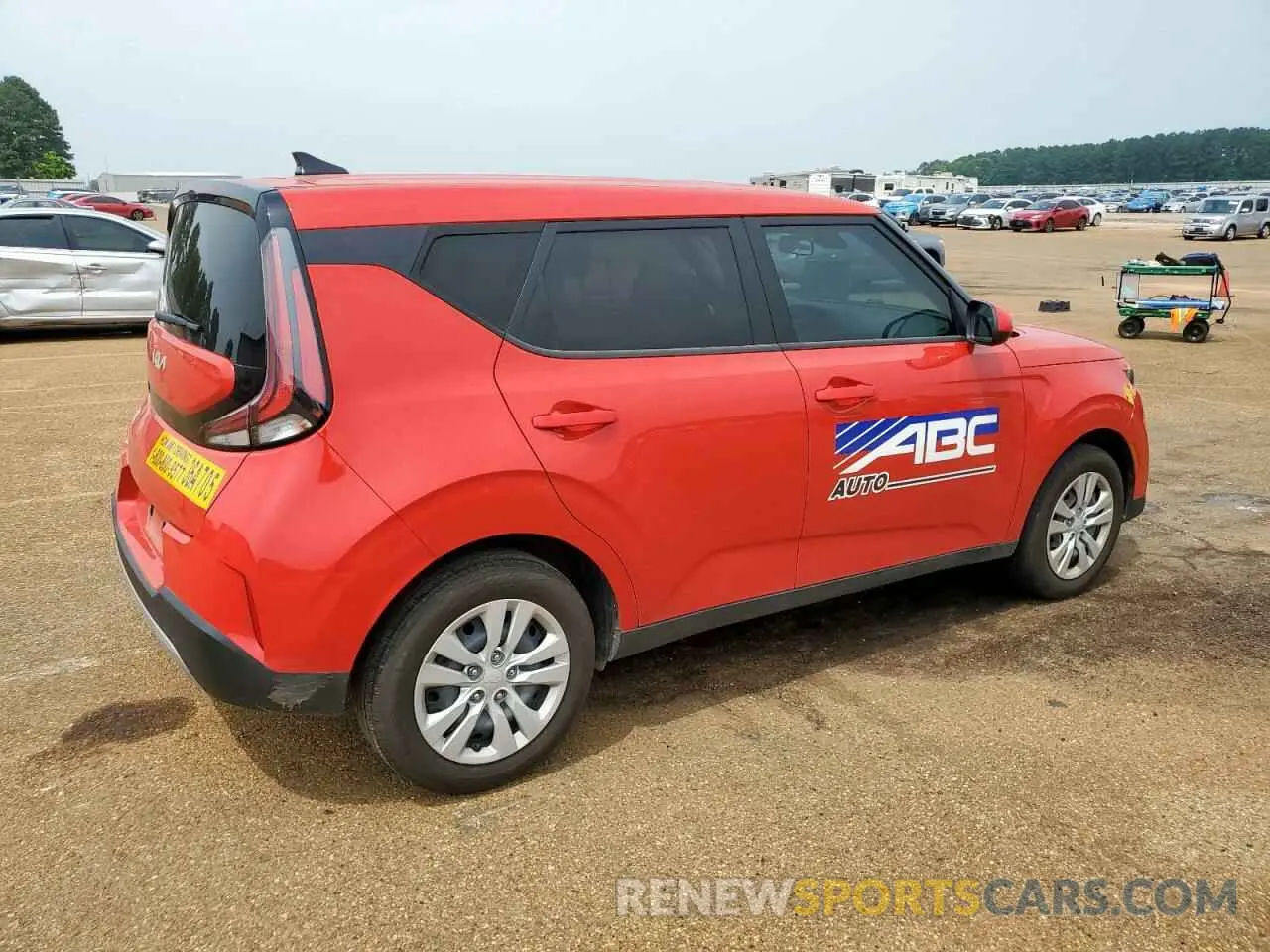 3 Photograph of a damaged car KNDJ23AUXR7225287 KIA SOUL 2024