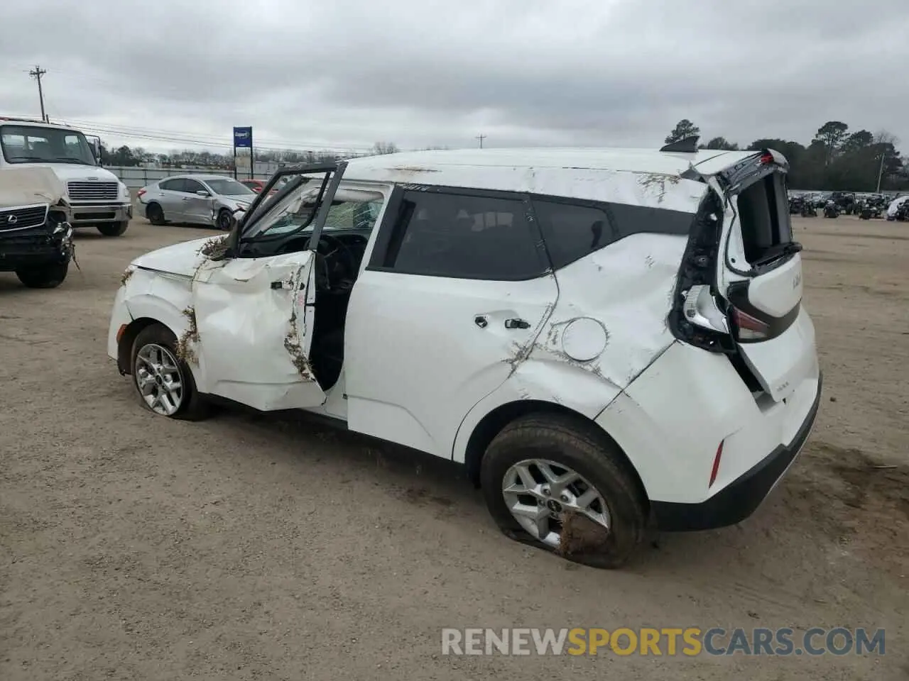2 Photograph of a damaged car KNDJ23AUXR7234121 KIA SOUL 2024