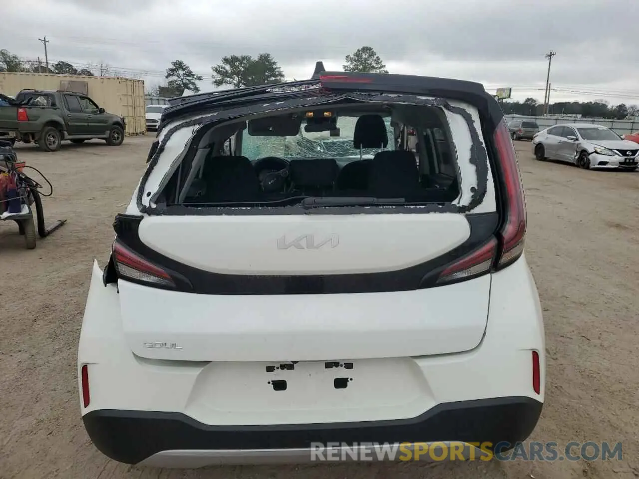 6 Photograph of a damaged car KNDJ23AUXR7234121 KIA SOUL 2024