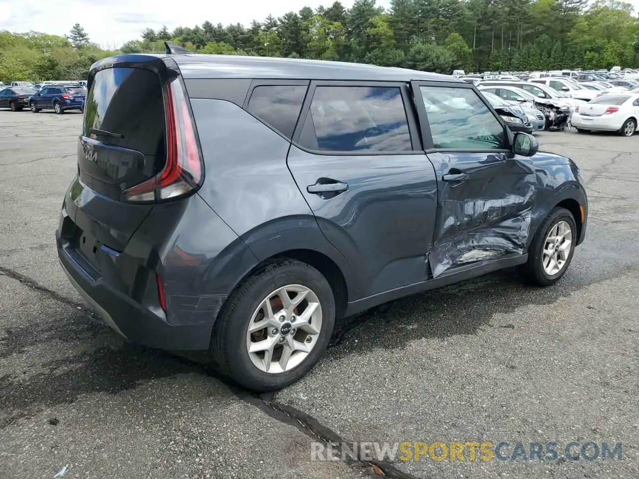 3 Фотография поврежденного автомобиля KNDJ23AUXR7242543 KIA SOUL 2024