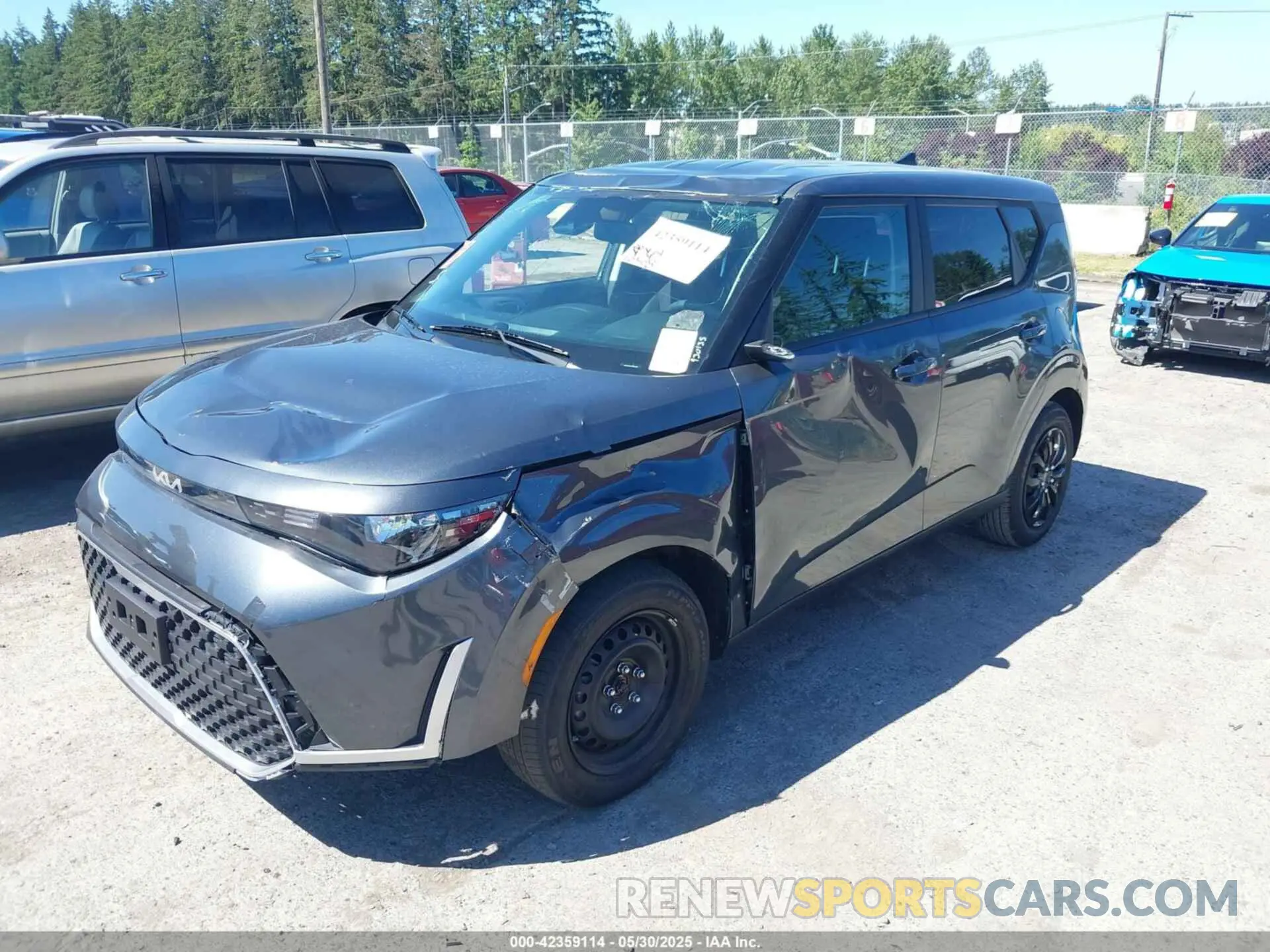2 Photograph of a damaged car KNDJ23AUXR7909739 KIA SOUL 2024