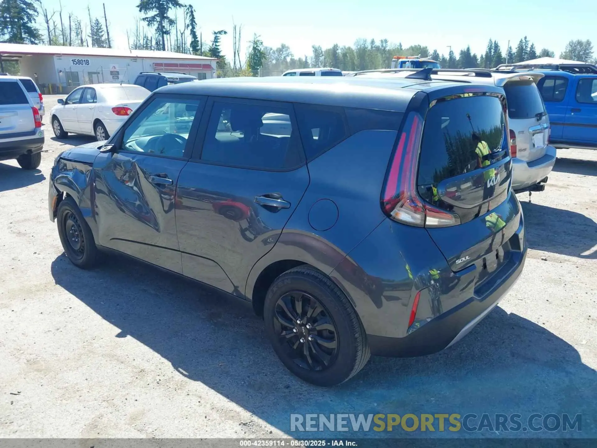3 Photograph of a damaged car KNDJ23AUXR7909739 KIA SOUL 2024