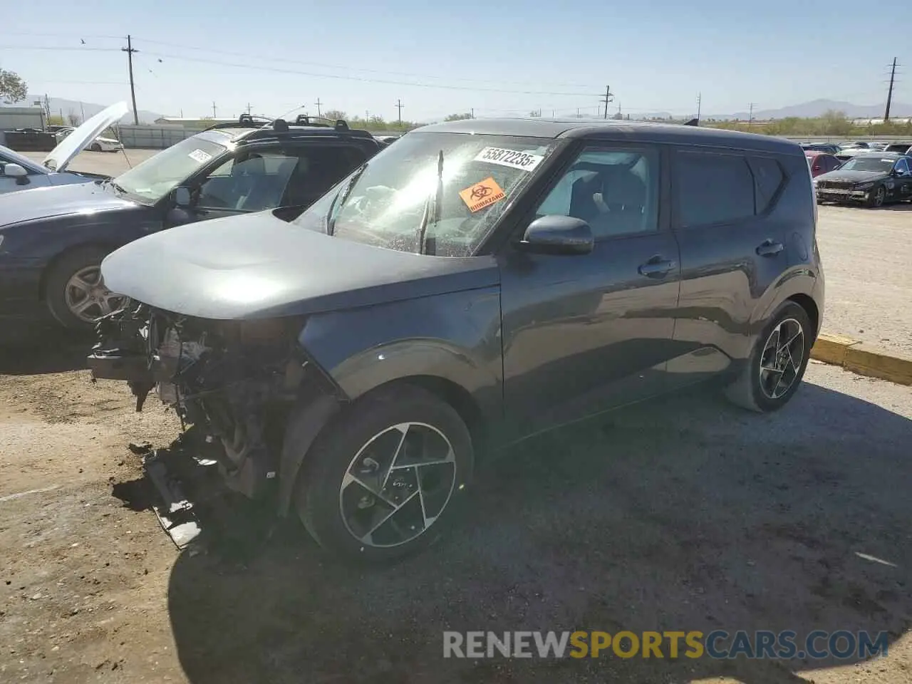 1 Photograph of a damaged car KNDJ33AU4R7917963 KIA SOUL 2024