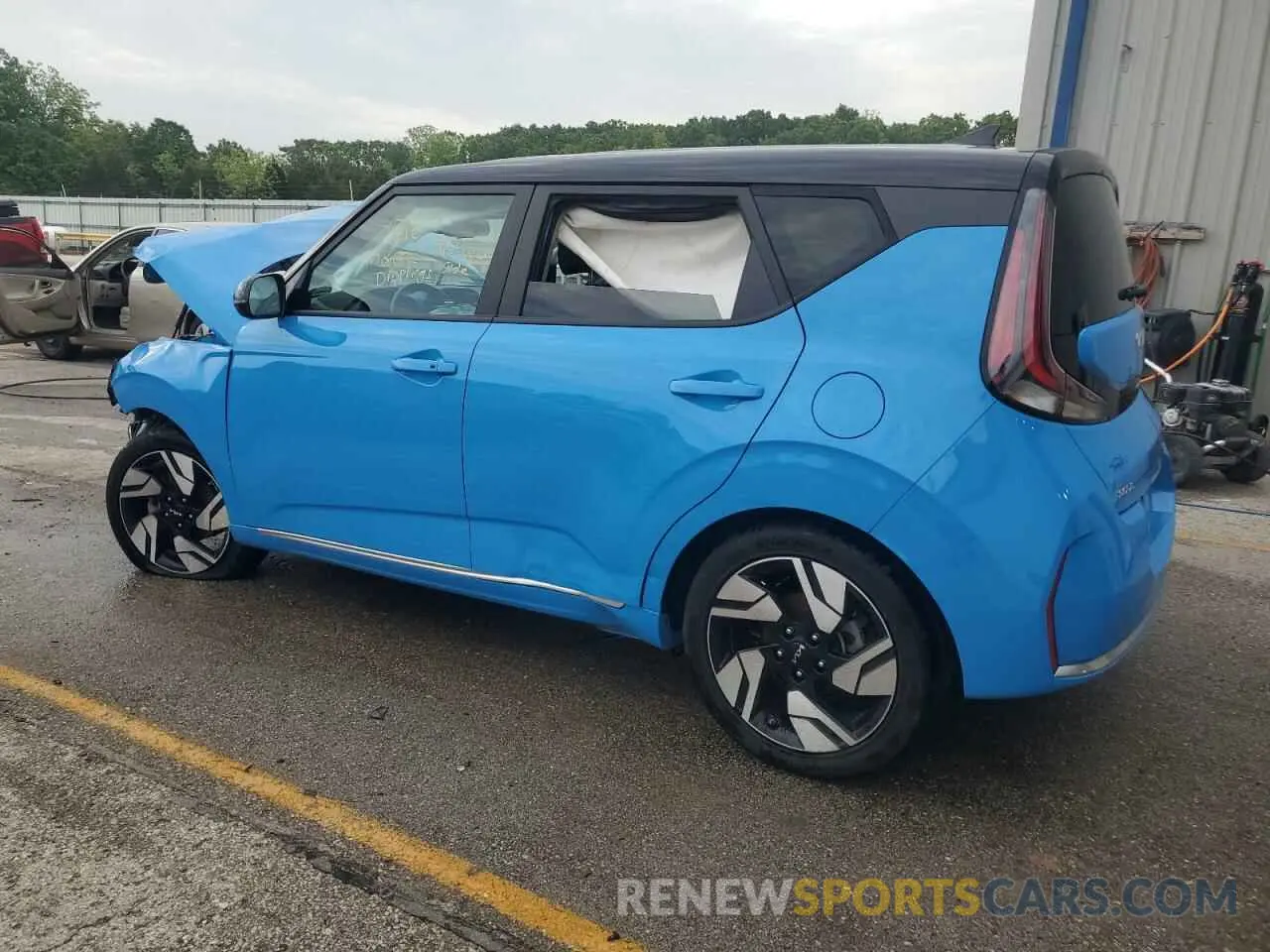 2 Photograph of a damaged car KNDJ53AU3R7223050 KIA SOUL 2024
