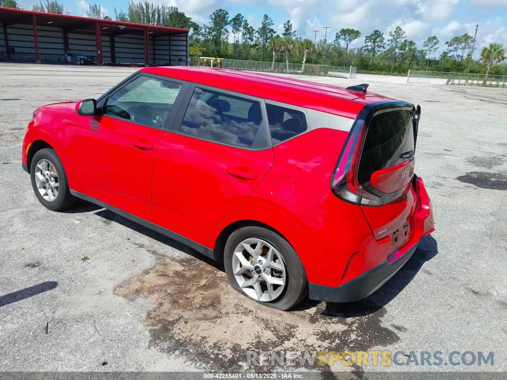 3 Photograph of a damaged car KNDJ23AU0S7245537 KIA SOUL 2025