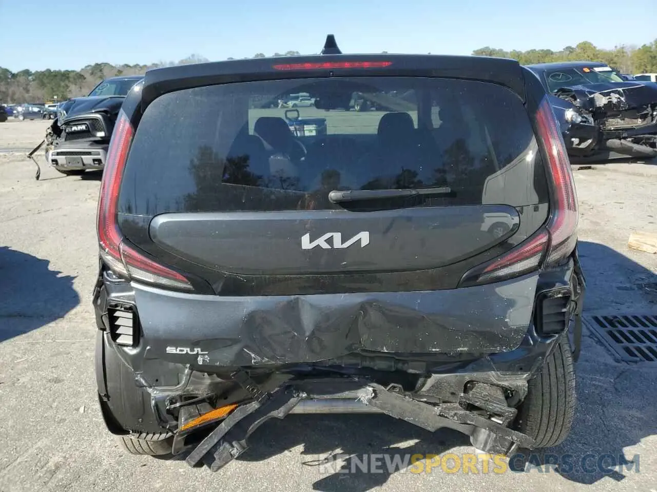 6 Photograph of a damaged car KNDJ23AU0S7248468 KIA SOUL 2025