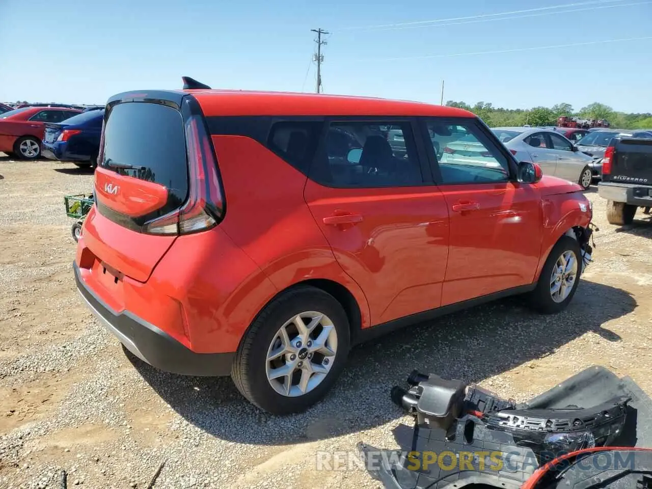 3 Фотография поврежденного автомобиля KNDJ23AU0S7248938 KIA SOUL 2025