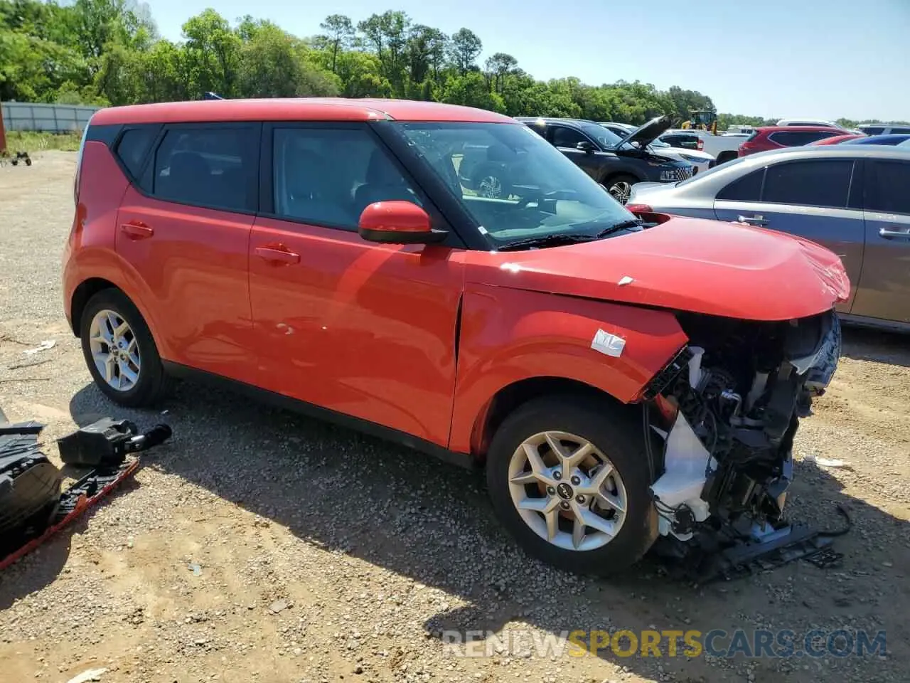 4 Фотография поврежденного автомобиля KNDJ23AU0S7248938 KIA SOUL 2025