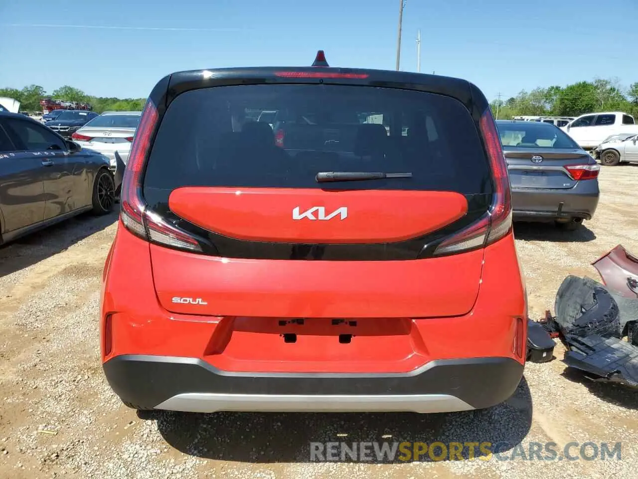6 Фотография поврежденного автомобиля KNDJ23AU0S7248938 KIA SOUL 2025