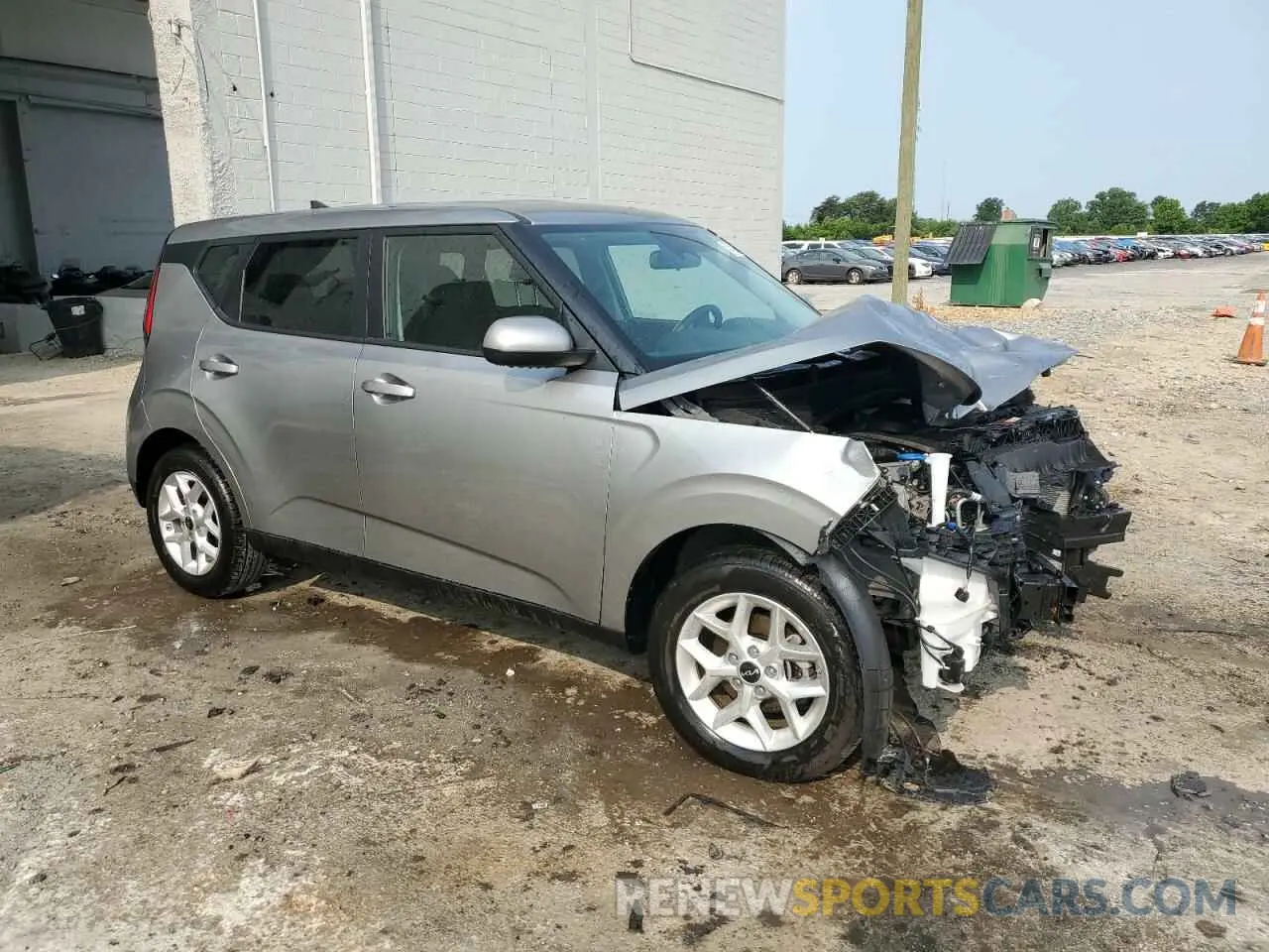 4 Photograph of a damaged car KNDJ23AU0S7939905 KIA SOUL 2025
