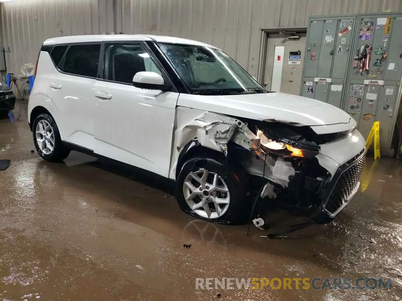 4 Photograph of a damaged car KNDJ23AU2S7927786 KIA SOUL 2025