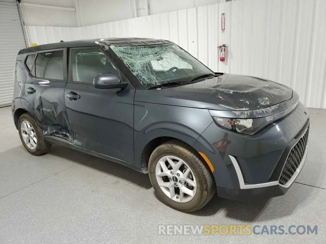 4 Photograph of a damaged car KNDJ23AU3S7257469 KIA SOUL 2025