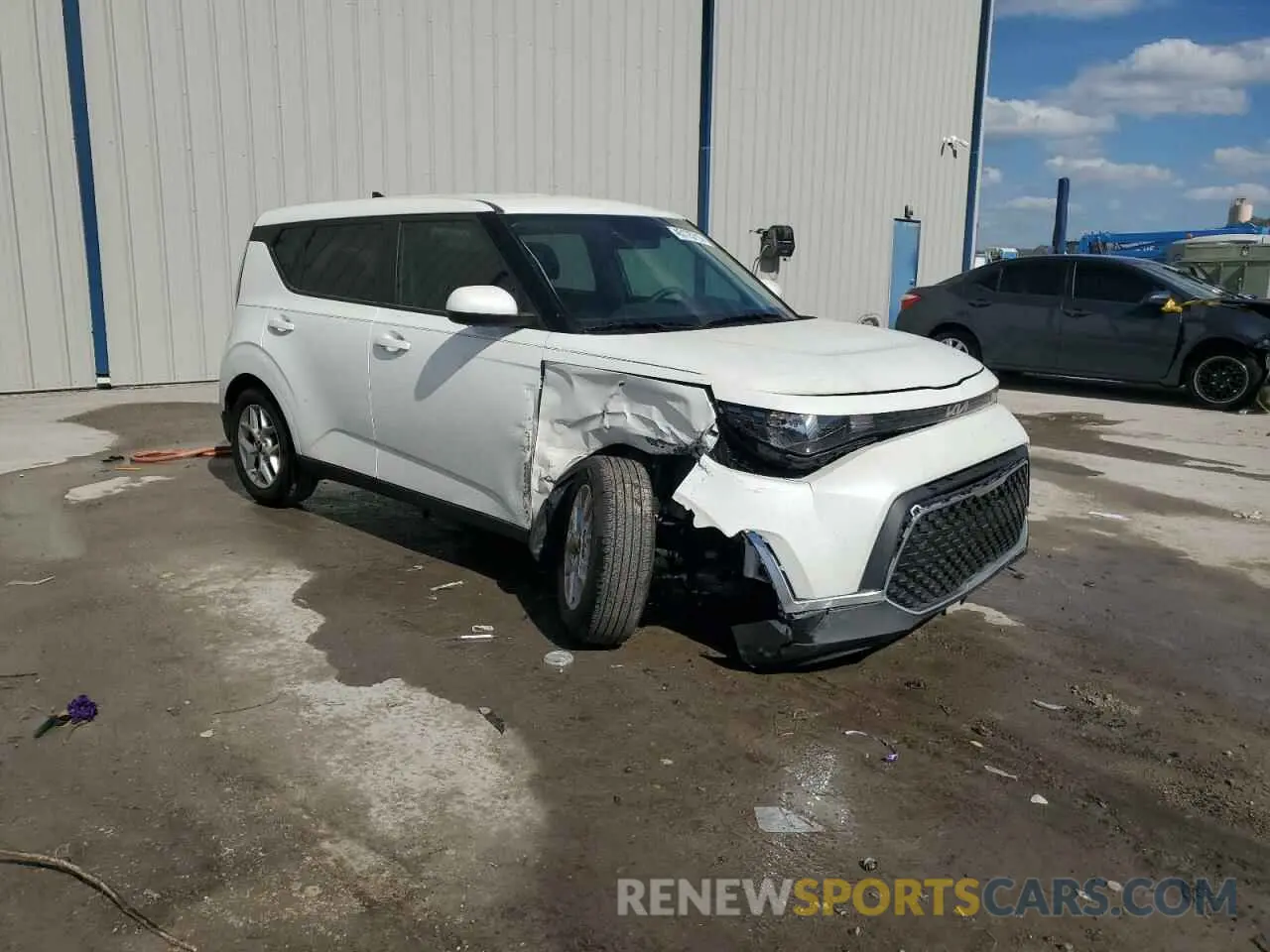 4 Photograph of a damaged car KNDJ23AU4S7926803 KIA SOUL 2025