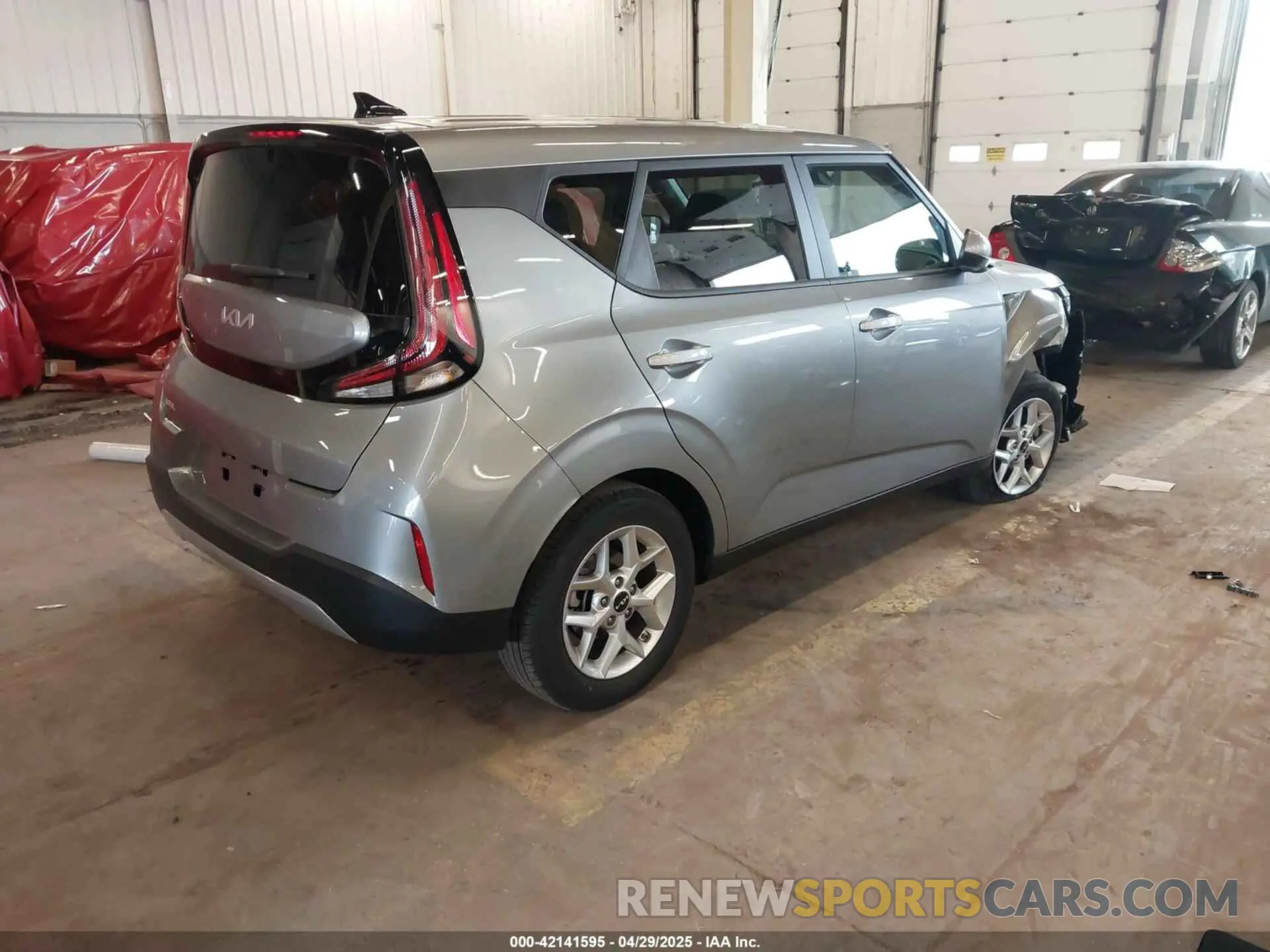 4 Фотография поврежденного автомобиля KNDJ23AU6S7922624 KIA SOUL 2025