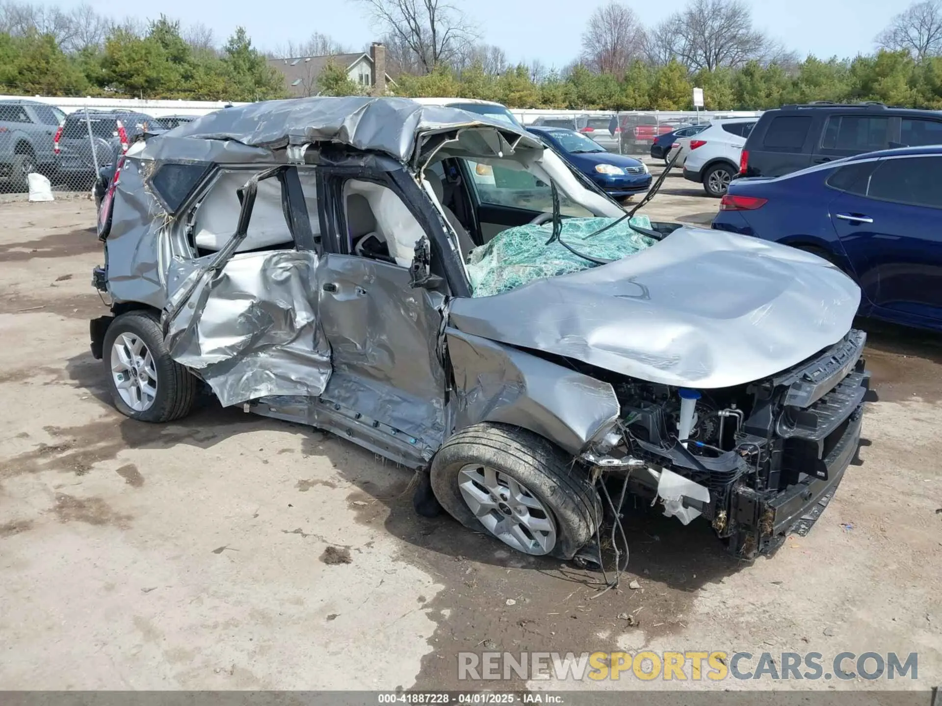 1 Photograph of a damaged car KNDJ23AU9S7934346 KIA SOUL 2025