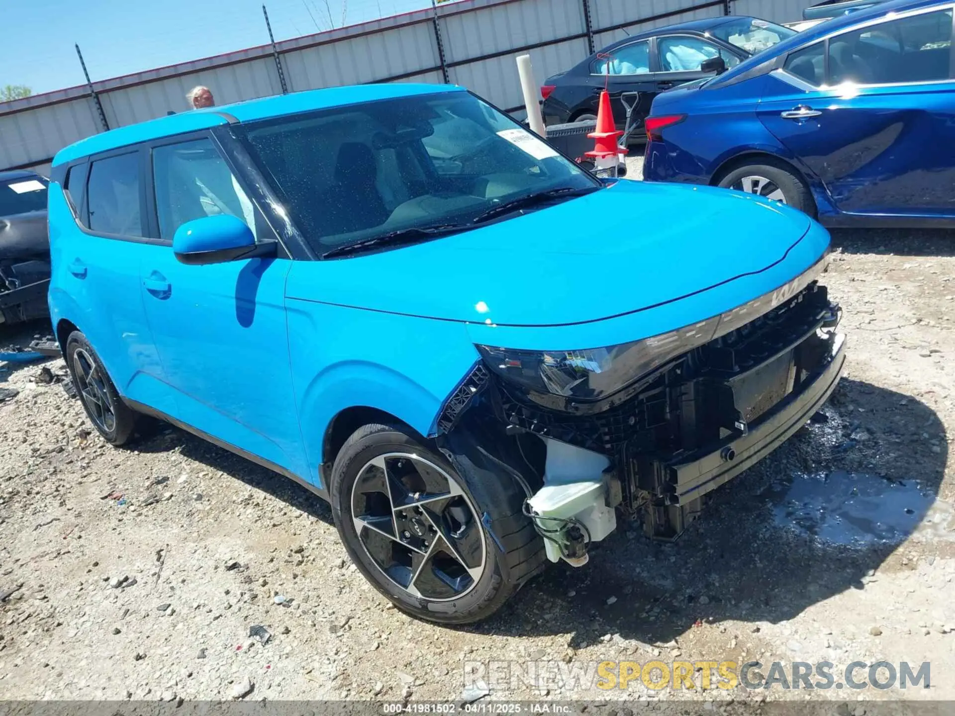 1 Photograph of a damaged car KNDJ33AU2S7243107 KIA SOUL 2025