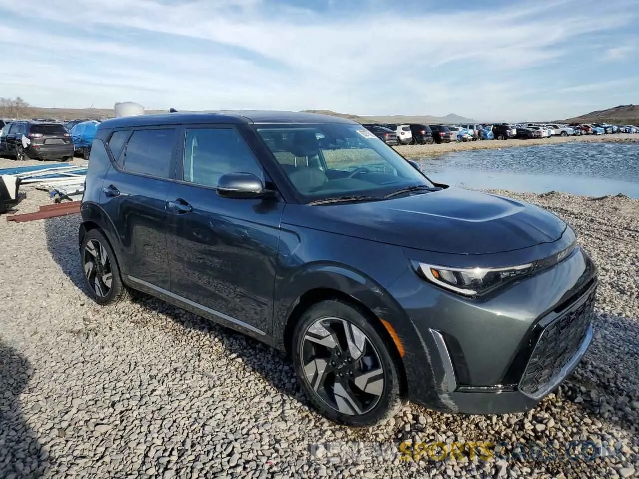 4 Photograph of a damaged car KNDJ53AU7S7243582 KIA SOUL 2025