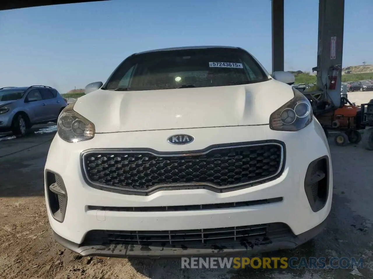 5 Фотография поврежденного автомобиля KNDPM3AC0K7526555 KIA SPORTAGE 2019
