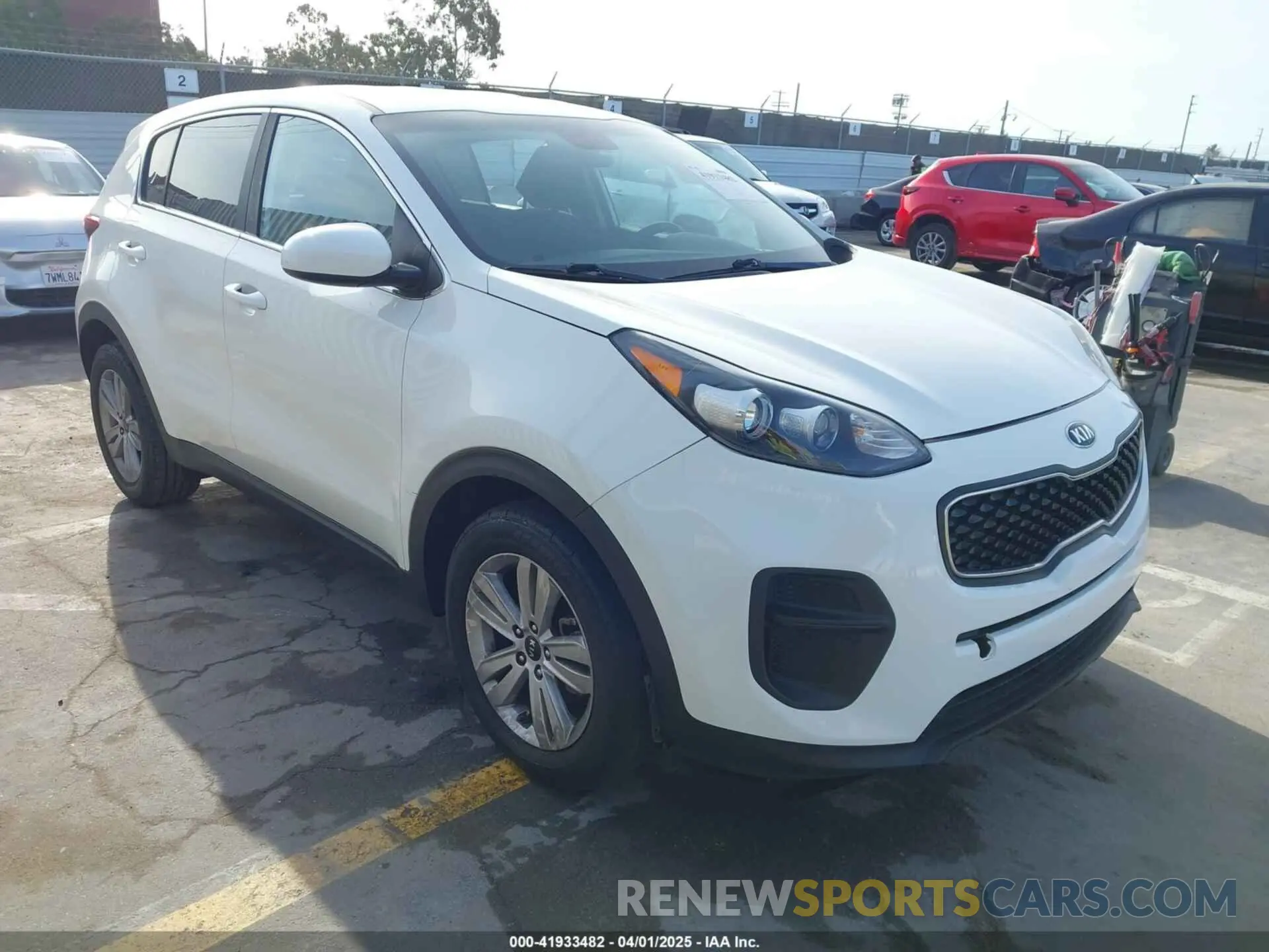 1 Photograph of a damaged car KNDPM3AC0K7535675 KIA SPORTAGE 2019