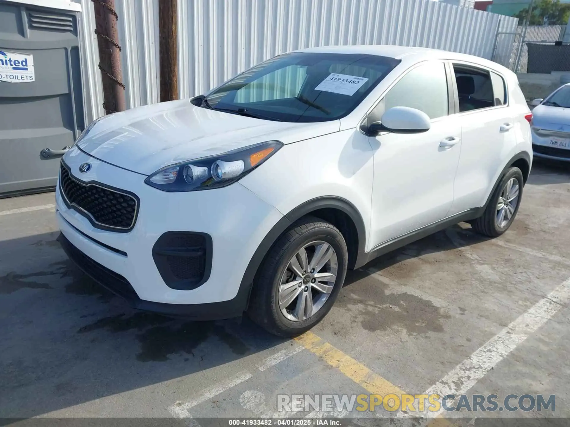 2 Photograph of a damaged car KNDPM3AC0K7535675 KIA SPORTAGE 2019