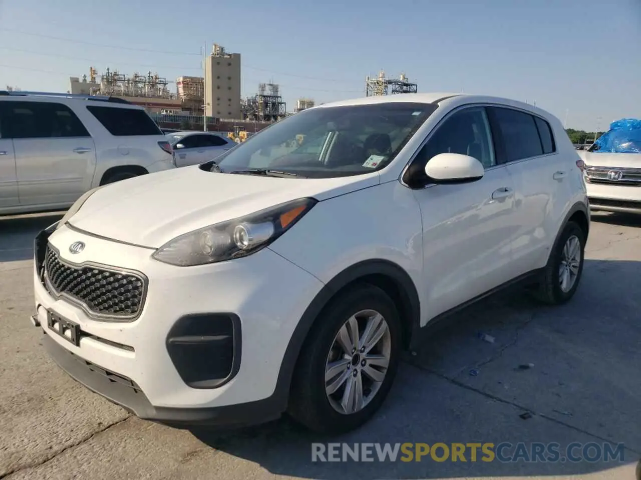 1 Photograph of a damaged car KNDPM3AC2K7508283 KIA SPORTAGE 2019