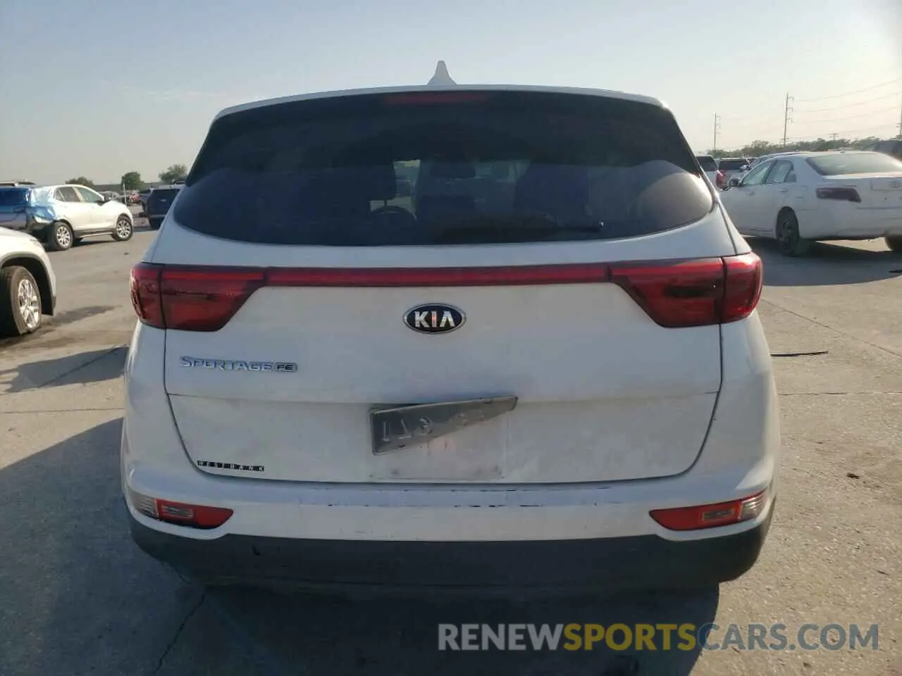 6 Photograph of a damaged car KNDPM3AC2K7508283 KIA SPORTAGE 2019