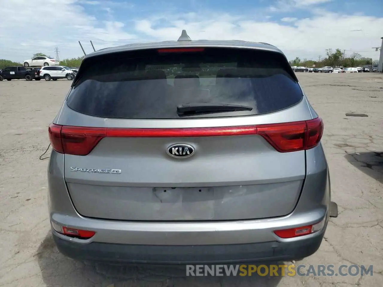 6 Фотография поврежденного автомобиля KNDPM3AC2K7626348 KIA SPORTAGE 2019