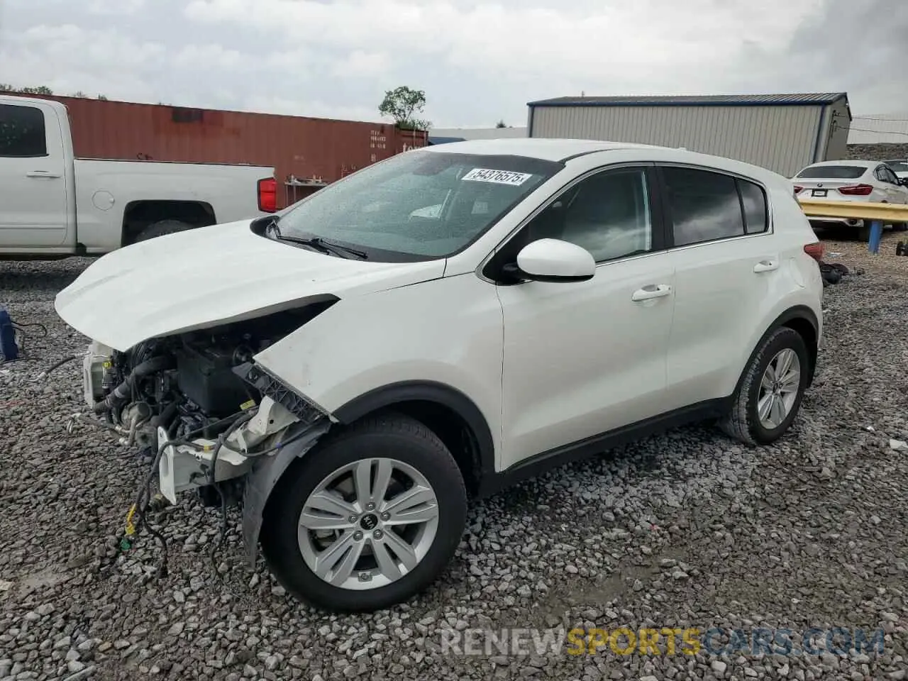 1 Фотография поврежденного автомобиля KNDPM3AC4K7572910 KIA SPORTAGE 2019