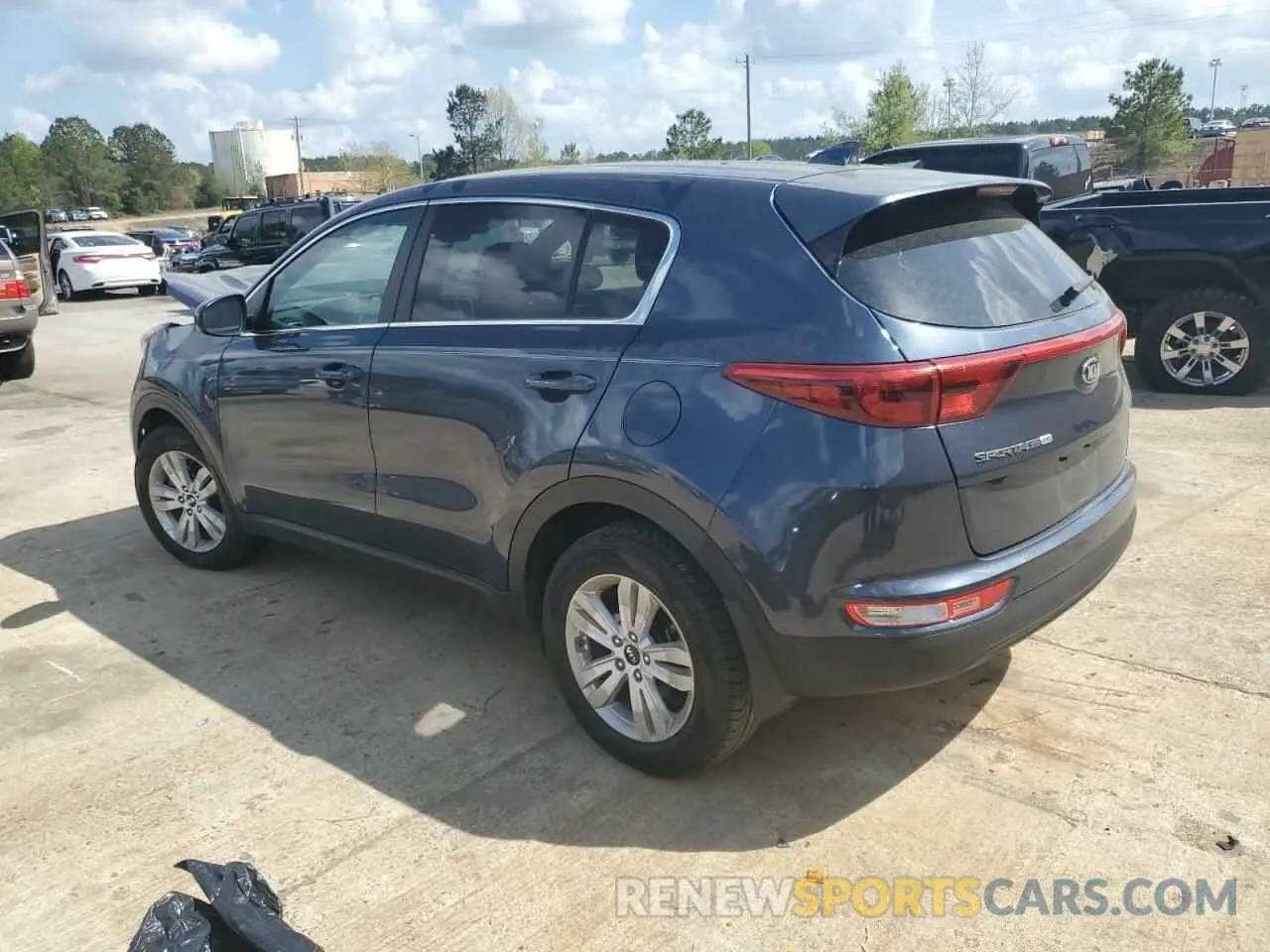 2 Photograph of a damaged car KNDPM3AC4K7628764 KIA SPORTAGE 2019