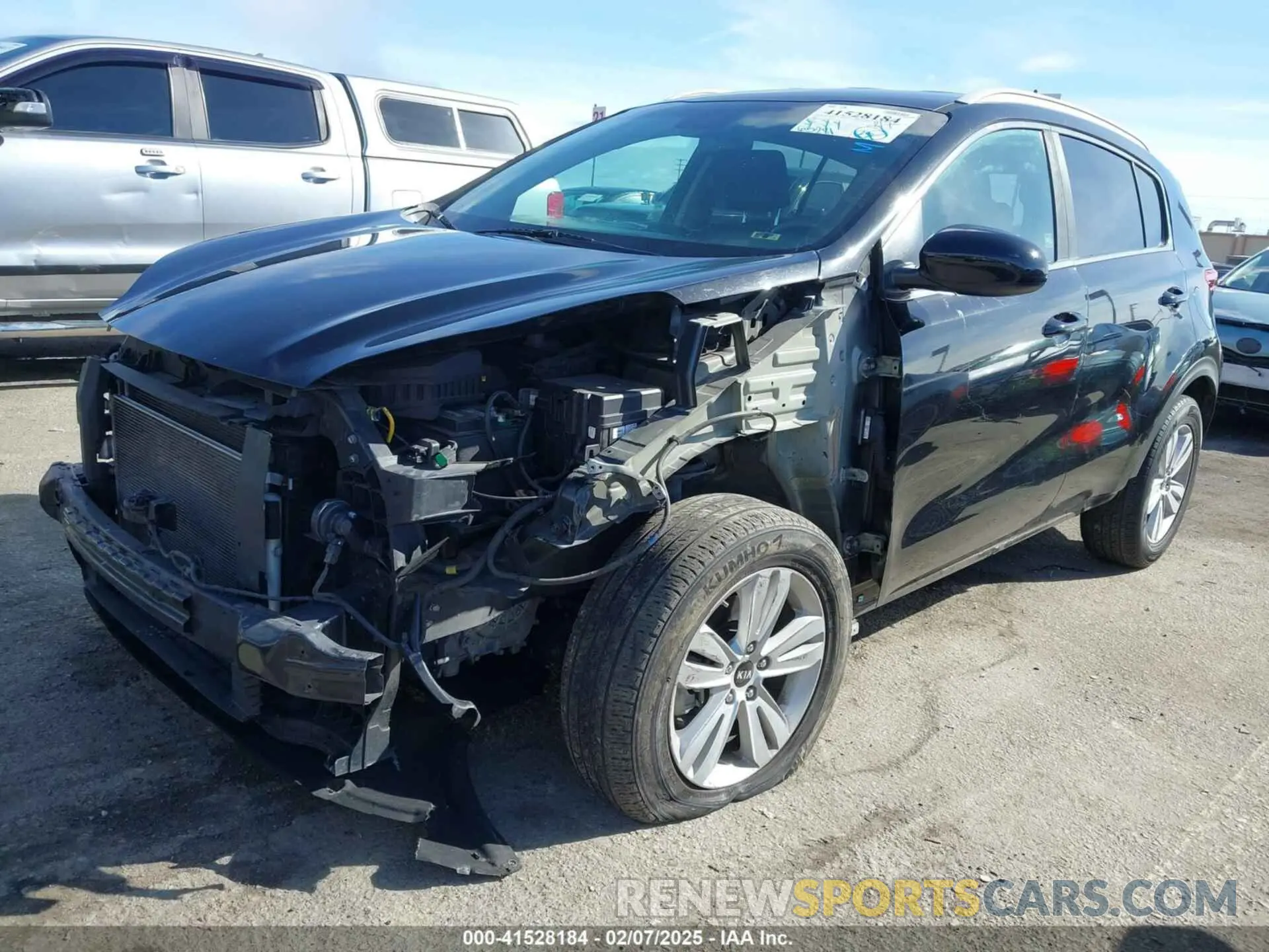 2 Photograph of a damaged car KNDPM3AC5K7505782 KIA SPORTAGE 2019