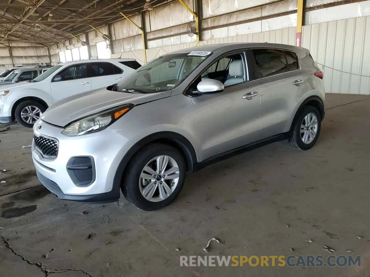 1 Фотография поврежденного автомобиля KNDPM3AC5K7527748 KIA SPORTAGE 2019