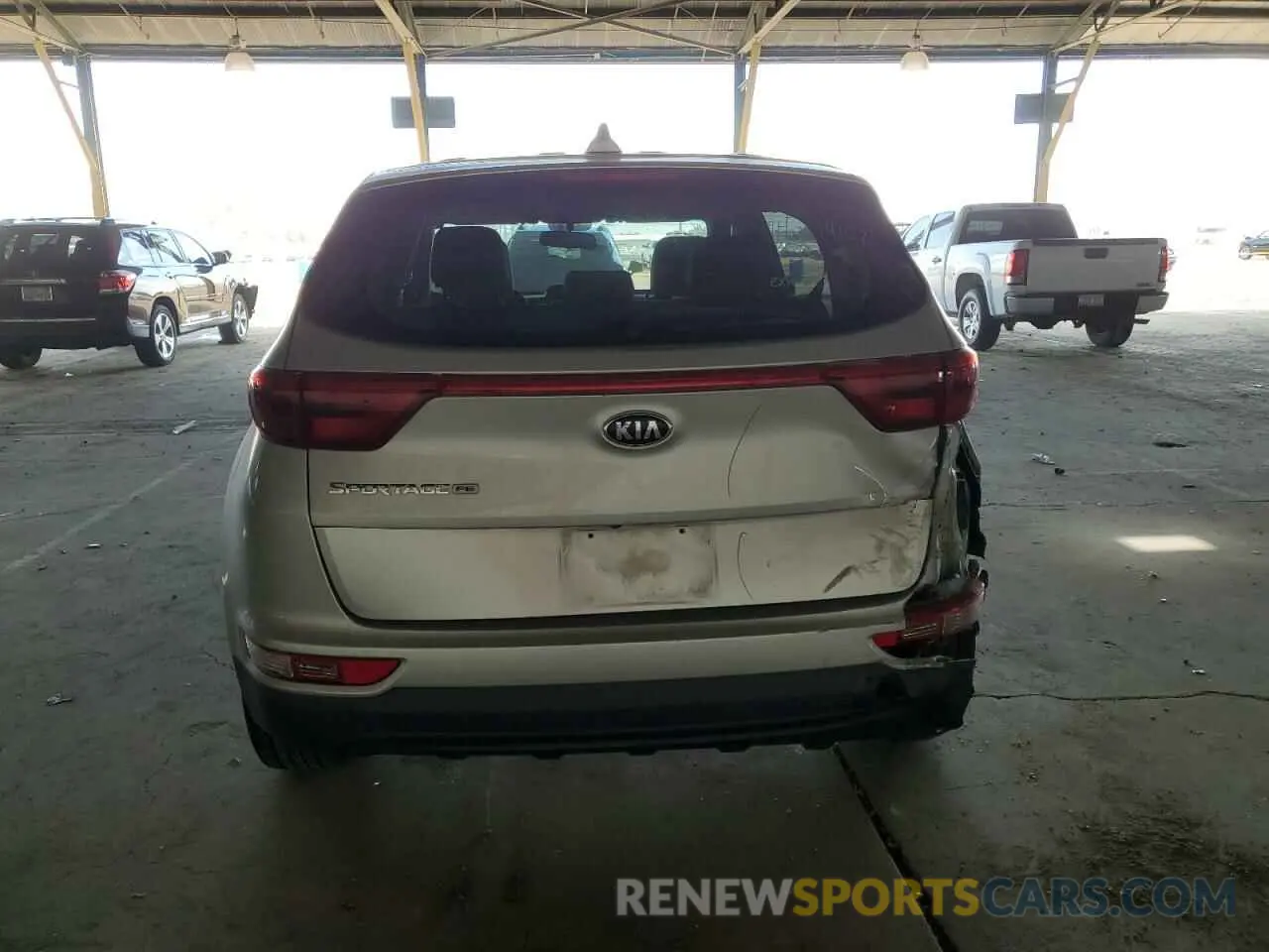 6 Фотография поврежденного автомобиля KNDPM3AC5K7527748 KIA SPORTAGE 2019