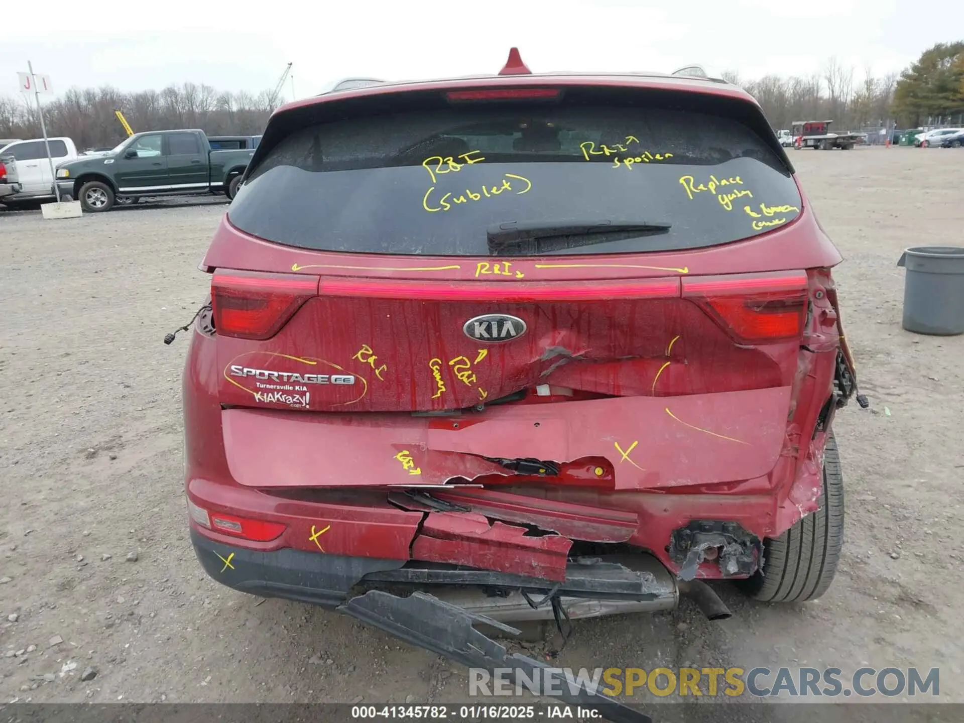 16 Фотография поврежденного автомобиля KNDPM3AC5K7610631 KIA SPORTAGE 2019