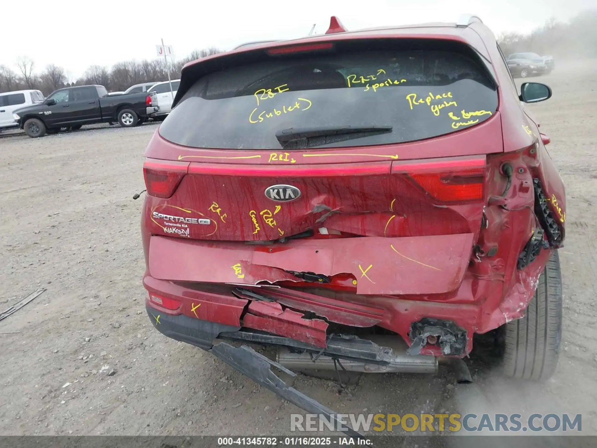 17 Фотография поврежденного автомобиля KNDPM3AC5K7610631 KIA SPORTAGE 2019