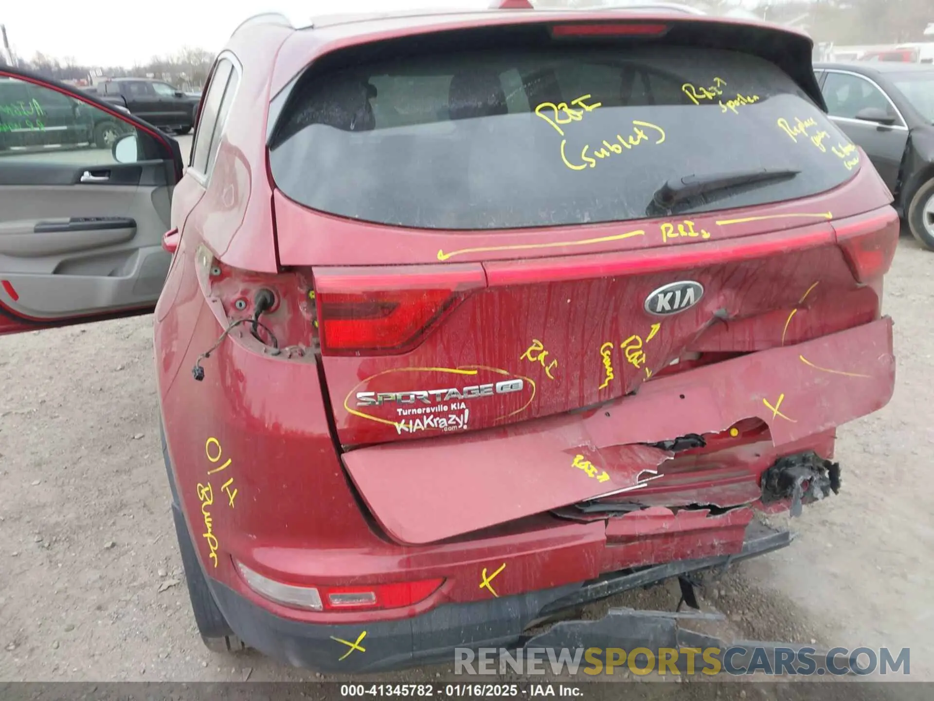 18 Фотография поврежденного автомобиля KNDPM3AC5K7610631 KIA SPORTAGE 2019