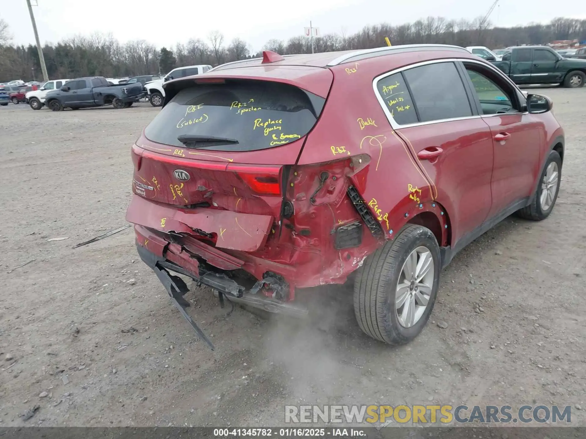 4 Фотография поврежденного автомобиля KNDPM3AC5K7610631 KIA SPORTAGE 2019
