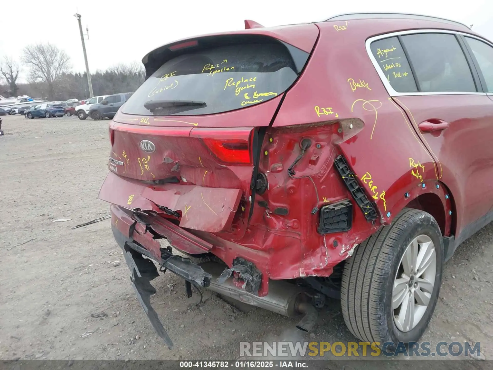 6 Фотография поврежденного автомобиля KNDPM3AC5K7610631 KIA SPORTAGE 2019