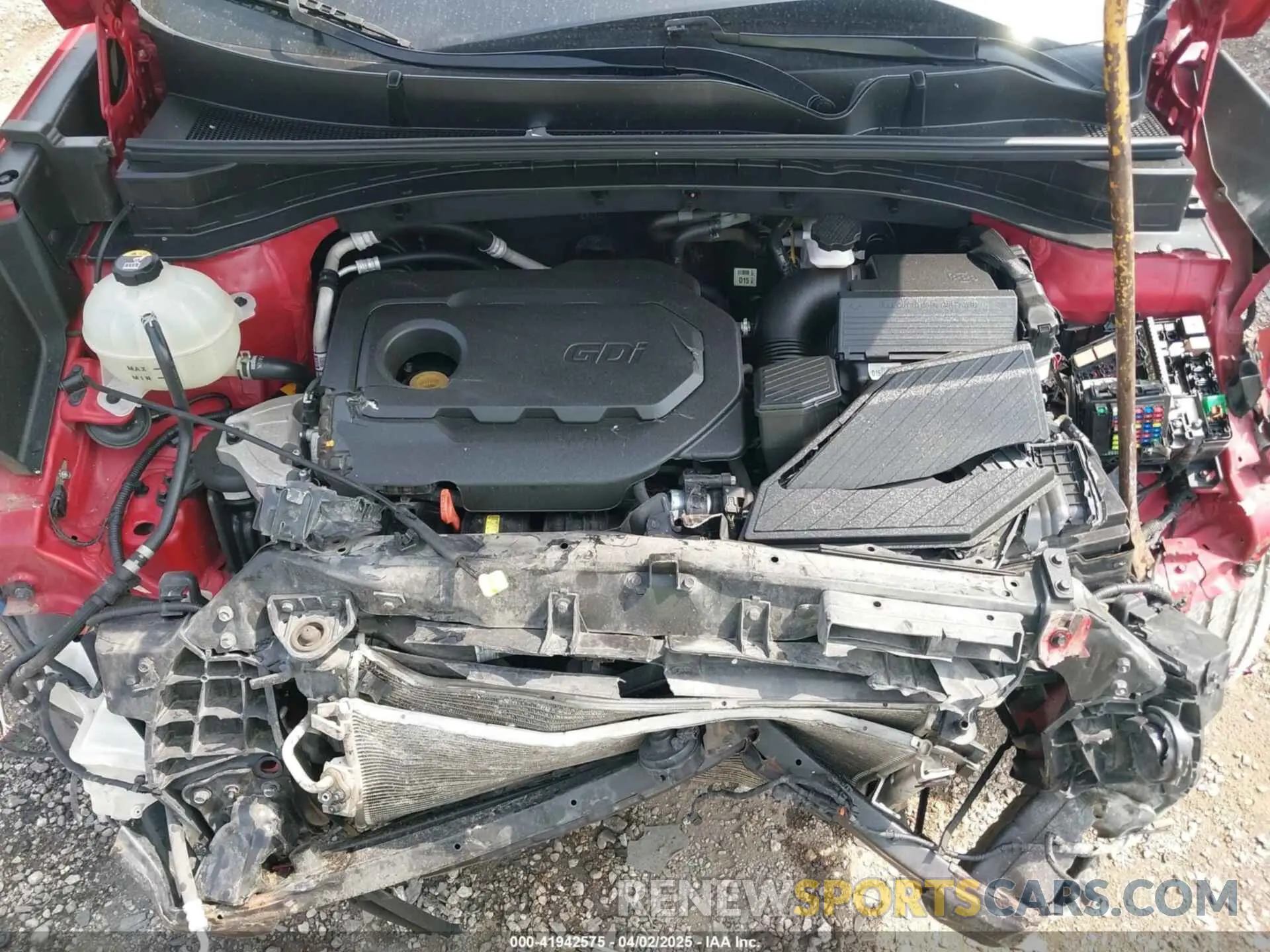 10 Photograph of a damaged car KNDPM3AC6K7531162 KIA SPORTAGE 2019