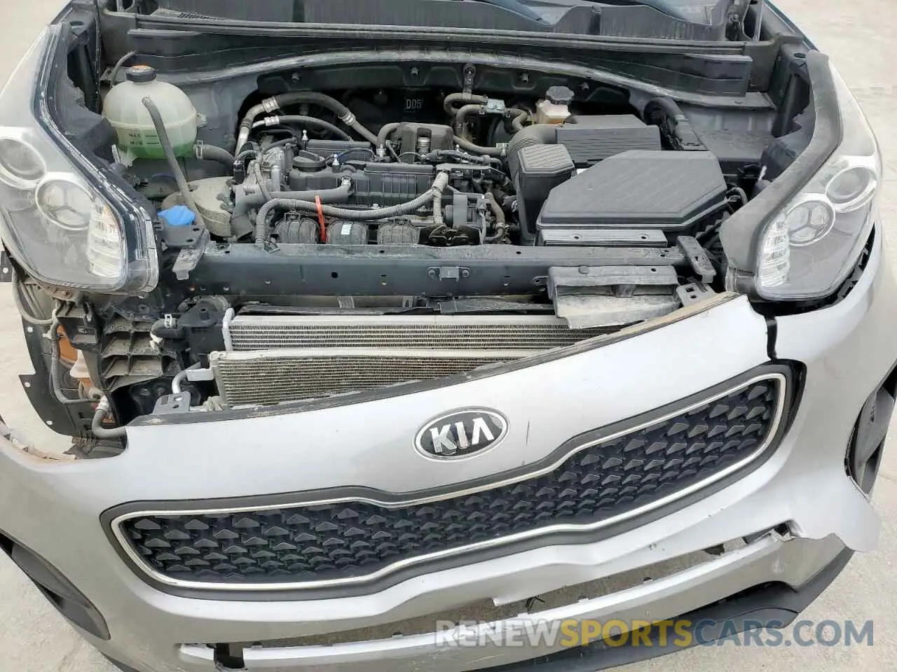 12 Photograph of a damaged car KNDPM3AC6K7626191 KIA SPORTAGE 2019