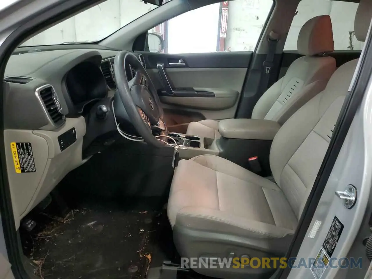 7 Photograph of a damaged car KNDPM3AC7K7552361 KIA SPORTAGE 2019