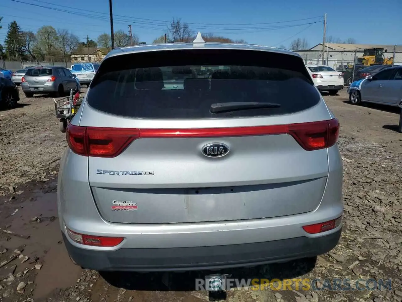 6 Photograph of a damaged car KNDPM3AC7K7558127 KIA SPORTAGE 2019