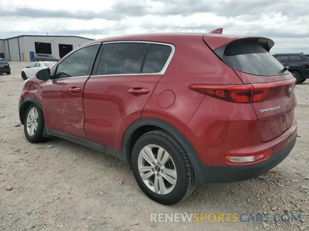 2 Photograph of a damaged car KNDPM3AC8K7567564 KIA SPORTAGE 2019