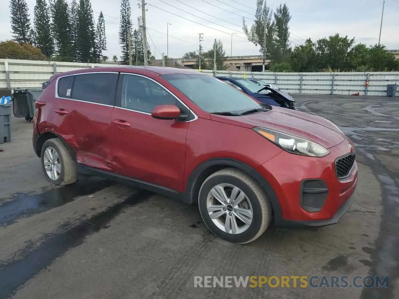 4 Photograph of a damaged car KNDPM3AC9K7622359 KIA SPORTAGE 2019
