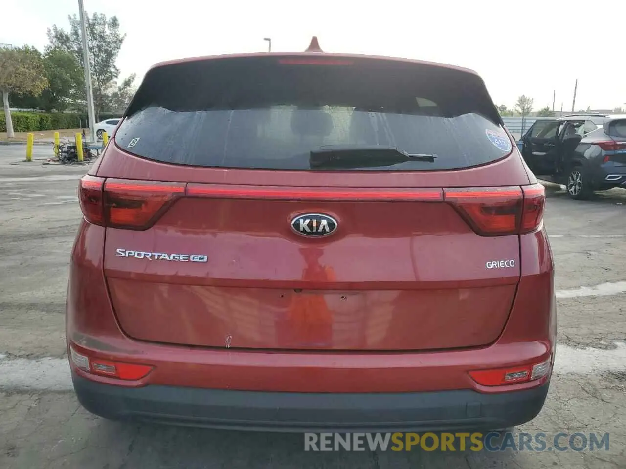 6 Photograph of a damaged car KNDPM3AC9K7622359 KIA SPORTAGE 2019
