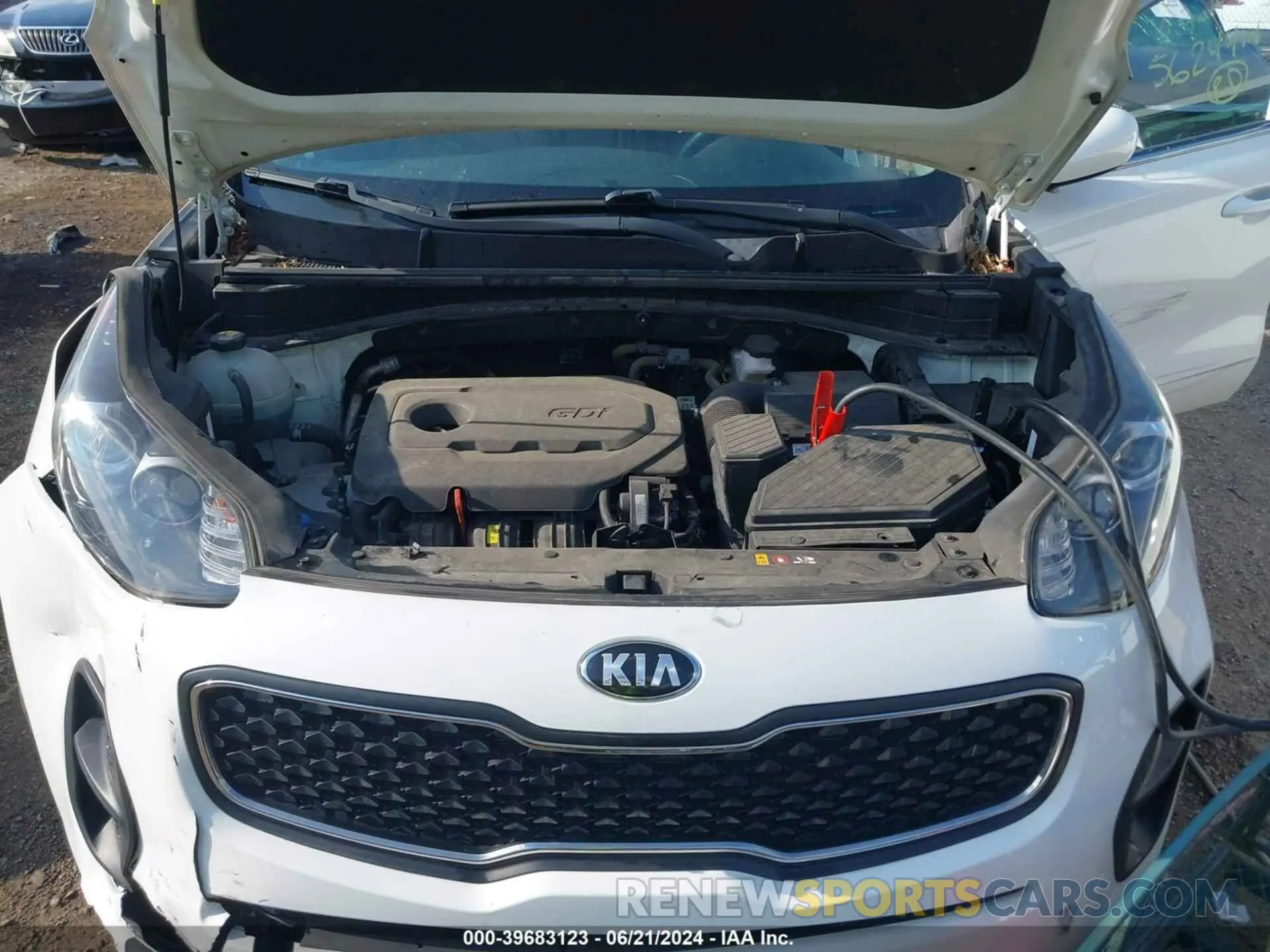 10 Photograph of a damaged car KNDPM3ACXK7496173 KIA SPORTAGE 2019