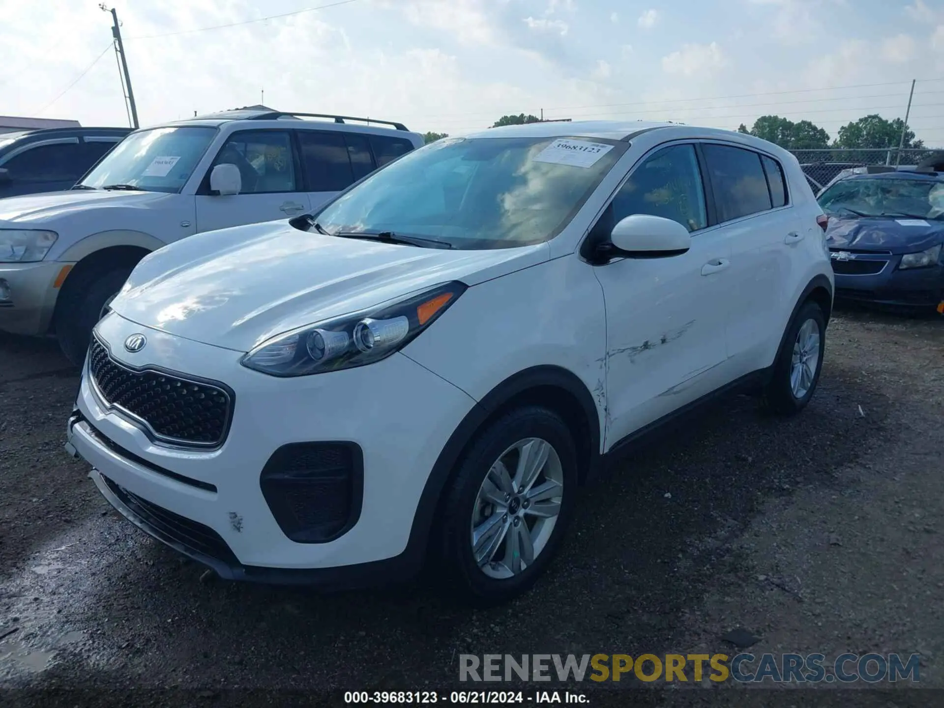 2 Photograph of a damaged car KNDPM3ACXK7496173 KIA SPORTAGE 2019
