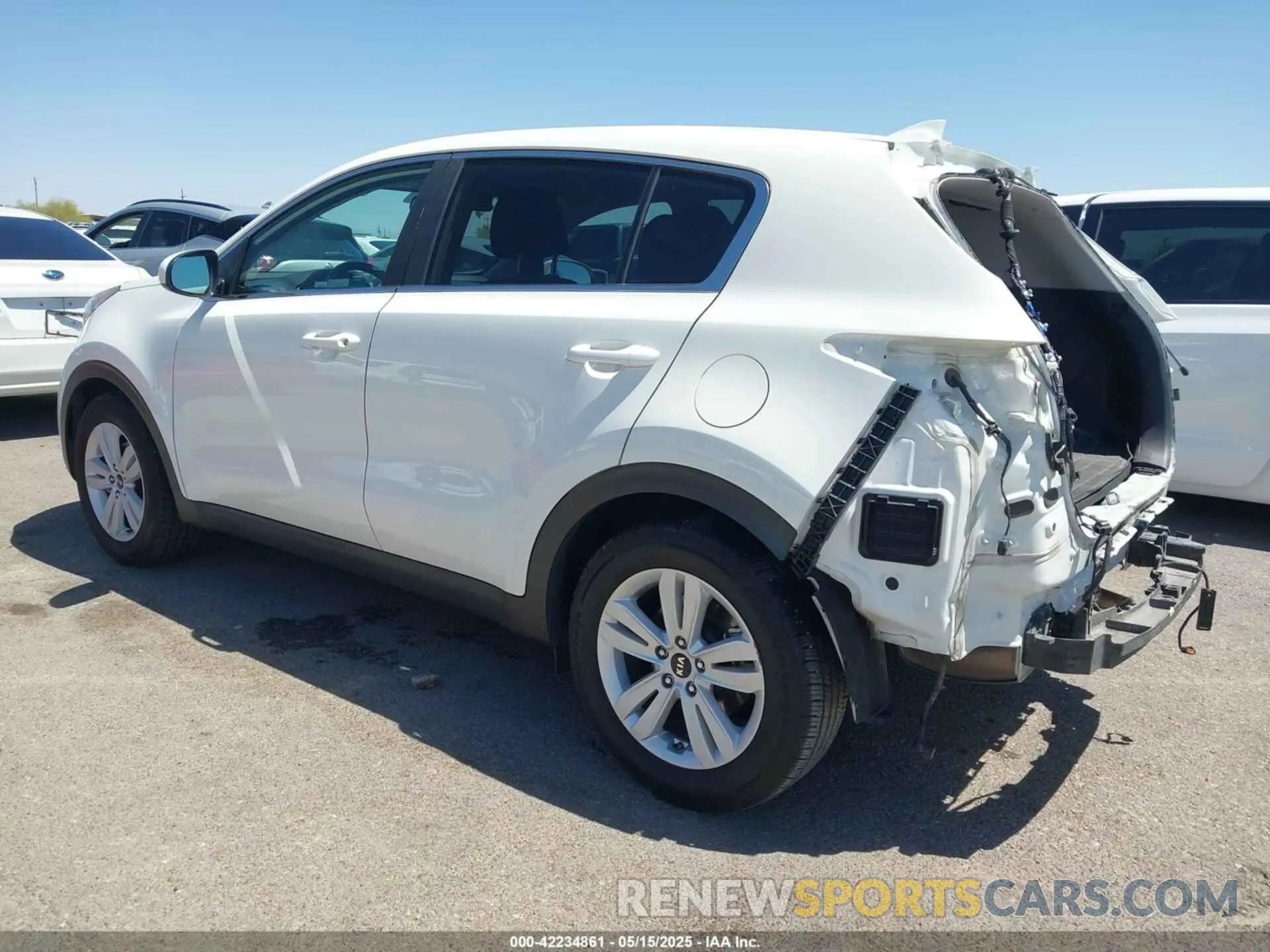 3 Фотография поврежденного автомобиля KNDPM3ACXK7595723 KIA SPORTAGE 2019